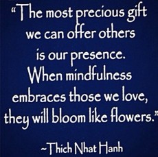The most precious gift we can offer others is our presence. When ...